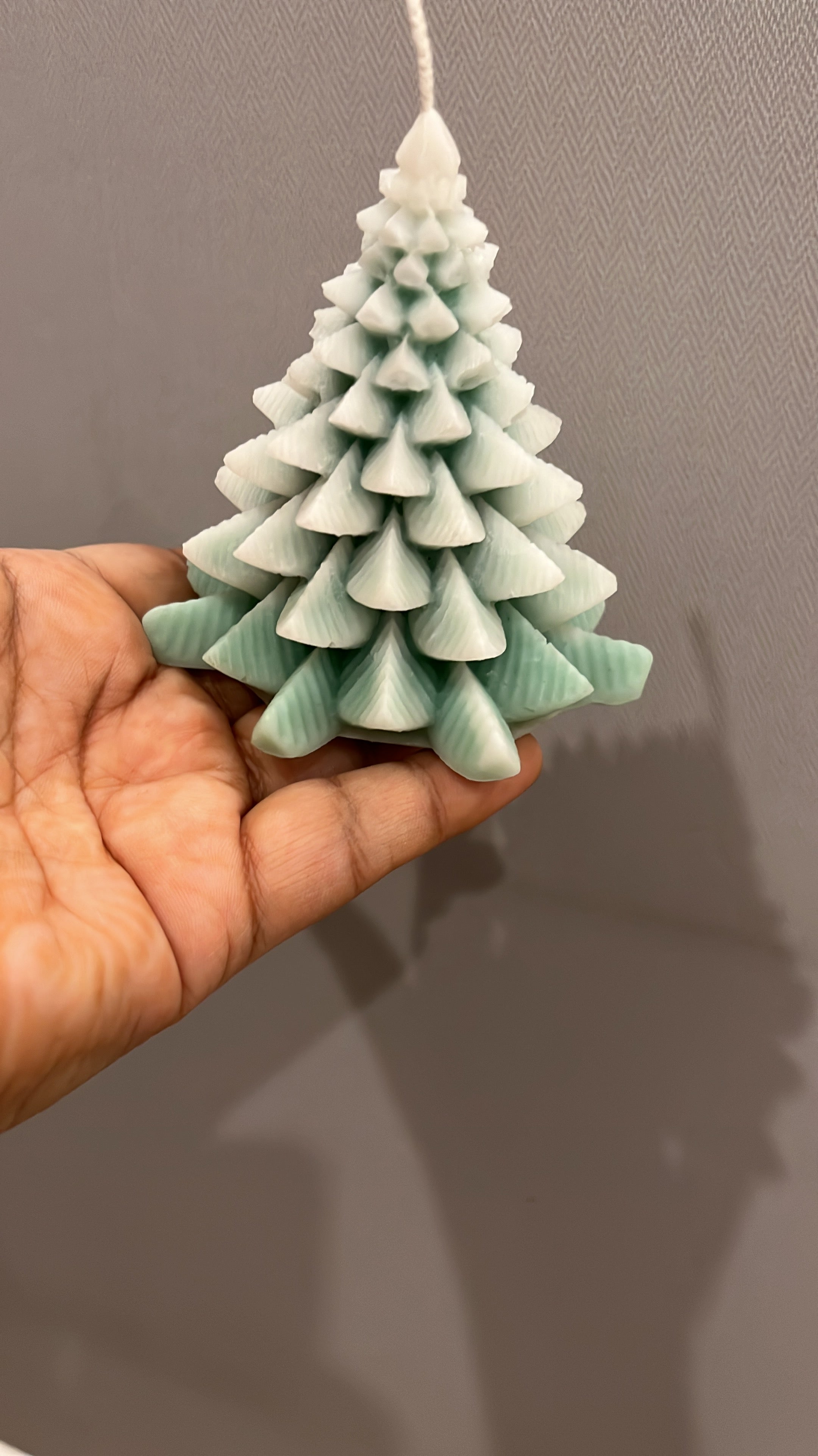 Christmas tree candle