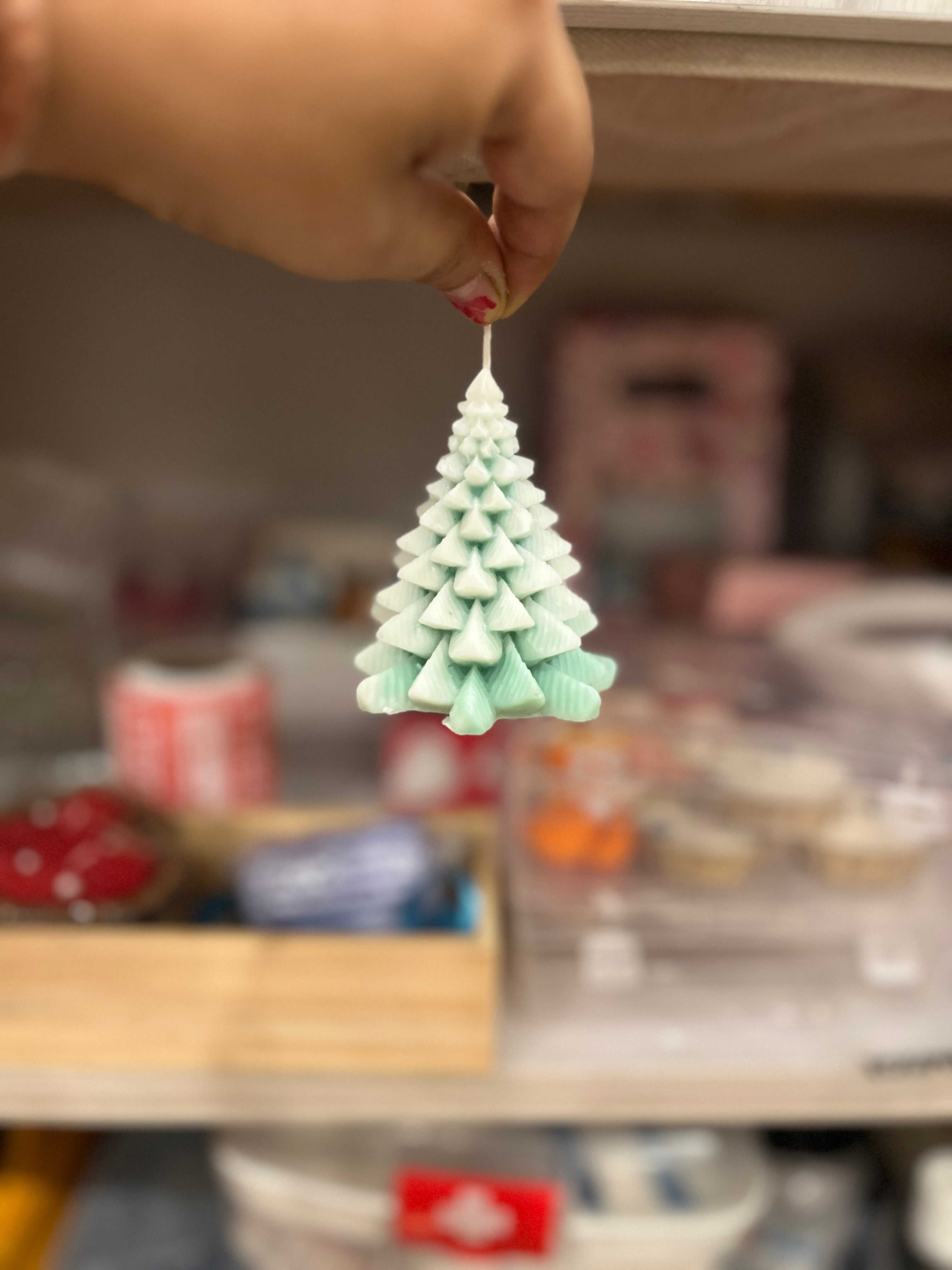Christmas tree candle