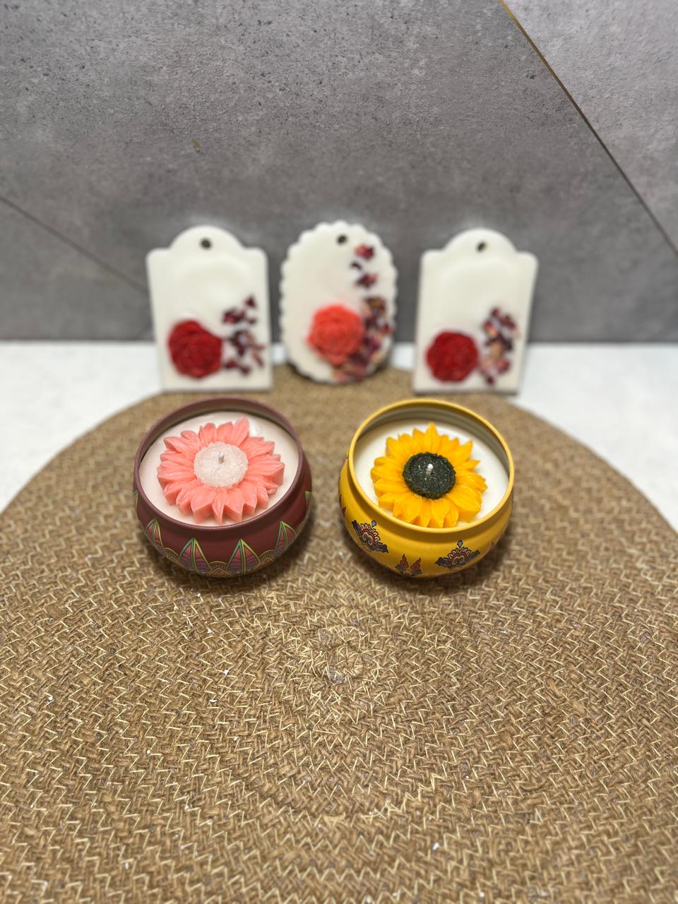 Mandala Box Candle